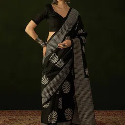 Mitera Ethnic Motifs Printed  Bhagalpuri Saree-47