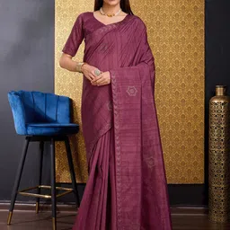 DOI MOI Embellished Sequinned Saree-image-44