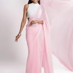 TEEJH Poly Georgette Saree-image-28
