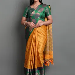 KALINI Woven Design Zari Saree-picture-12