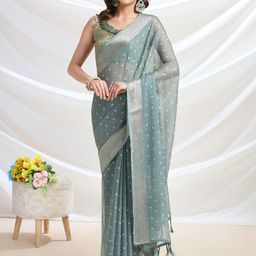 Mitera Floral Printed Ready to Wear Saree-picture-58