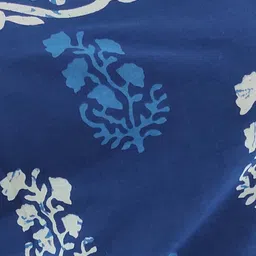 JAIPURI BLOCK PRINT Floral Printed Pure Cotton Block Print Saree image 3