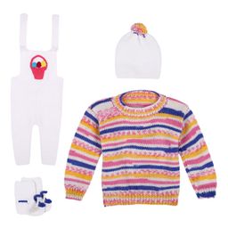 WINDROP SOLUTIONS Infants Self-Design Dungarees Set-image-99