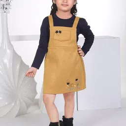 Peppermint Girls Printed Pinafore Dress-image-95