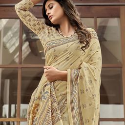 Saree mall Ethnic Motifs Printed Ikat Sarees-image-72