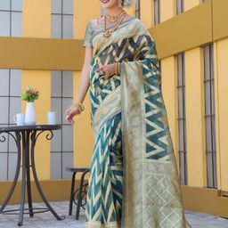 Fashion Ritmo Organza Saree-image-89