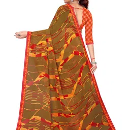 RANGRASIYA Abstract Printed Saree image 3