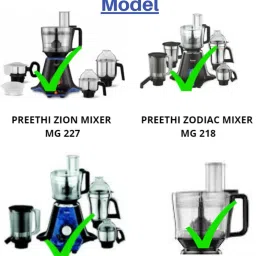 touch n feel Replacement Atta Kneader Attachment compatible with Preethi Zodiac Mixer Grinder's MasterChef Plus jar Mixer Blender Blade image 2