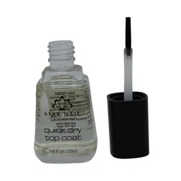 Cuccio Star Nail Quick Dry Top Coat Glossy Nail Polish - Transparent-32