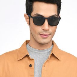 Vincent Chase Unisex Green Lens & Black Wayfarer Sunglasses with Polarised and UV Protected Lens image 4