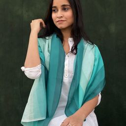 BUTA BUTI Ombre Striped Scarves-42