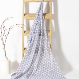 Contrast Living Women Floral Printed Pure Cotton Scarf-48