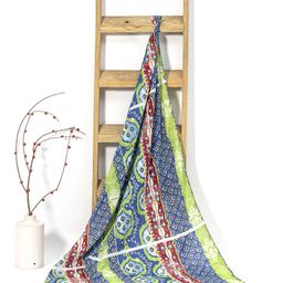 Contrast Living Printed Pure Cotton Scarf-picture-37