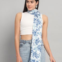 HANDICRAFT PALACE Floral Printed Cotton Scarf-49