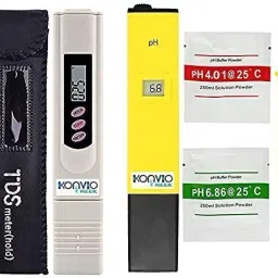 TDS Meter and pH Meter COMBO PACK Digital pH Meter-7