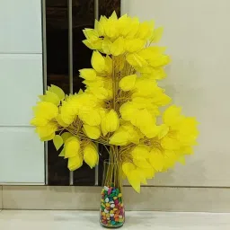 Yellow Forsythia Artificial Flower-19