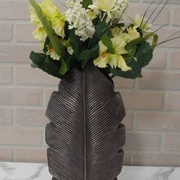 Maison Modern Bronze Coloured Leaf Shaped Flower Vase-image-79