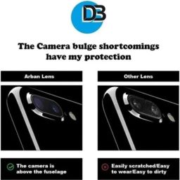 DB Back Camera Lens Glass Protector for - ITEL A70 CAMERA LENS (PACK OF 2) image 4