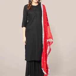 Dupatta Bazaar Embroidered Dupatta with Zari-88