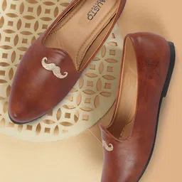 FAUSTO Men's Slip-On Mojaris-19