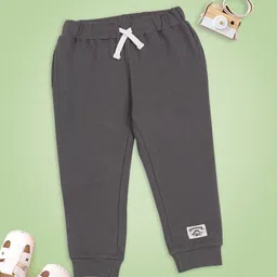 MeeMee Infants Boys Grey Regular Fit Solid Joggers-picture-40