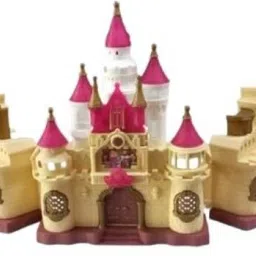 budetto Dream Castle Set with Light and Music Role Play Blocks Play House Color May Vary image 3