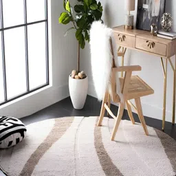 Shopgallery Brown & Beige Geometric Anti-Skid Carpet-picture-15