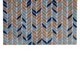 PRESTO Blue & Green Floral Hand Tufted Anti-Skid Carpet-image-52