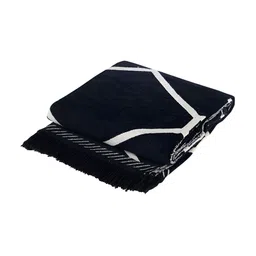 Sparrow world Black & White Geometric Printed Rectangular Carpet image 4