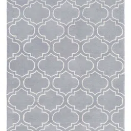 Safiya Carpet Grey Ethnic Motifs Woollen Carpets-image-84