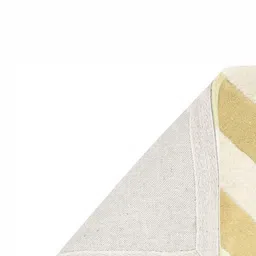 IMRA CARPET Gold-Toned Geometric Polypropylene Carpet image 3