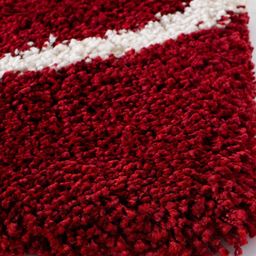 IMRA CARPET Red Abstract Handmade Polyester Carpet image 3