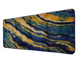BIANCA Multicoloured Abstract Print Soft Anti Skid Rug image 3