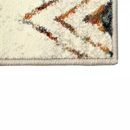 Sapana Carpet-Mats Cream-Coloured Abstract Anti-Skid Polypropylene Carpet image 4