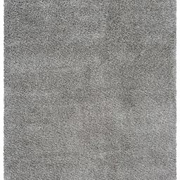 IMRA CARPET Grey Solid Handmade Polyester Carpet image 5