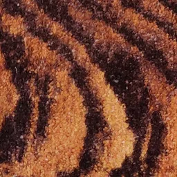 BIANCA Brown & Biege Anti-Skid Abstract Print Carpets image 5