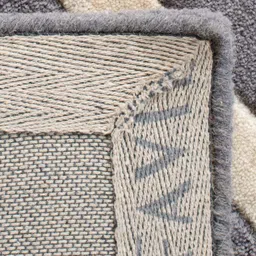 IMRA CARPET Grey Geometric Handmade Polypropylene Carpet image 5