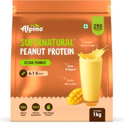 Supernatural Peanut Protein Powder Kesar Mango Plant-Based Protein-picture-4