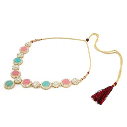 AMI Gold-Plated Studded Jewellery Set image 3