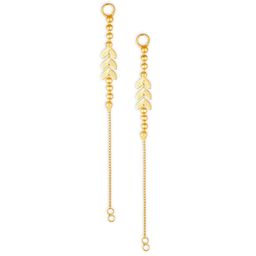 Vighnaharta Gold-Plated Classic Ear Cuff Earrings-image-23