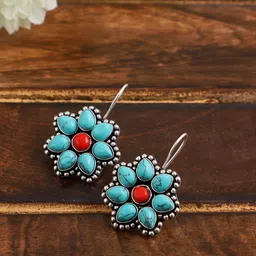 VENI Silver-Plated Contemporary Drop Earrings-image-46
