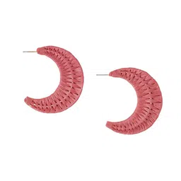 Accessorize Circular Half Hoop Earrings-78