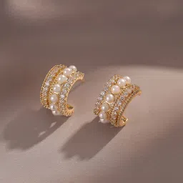 Krelin Circular Studs Earrings-image-34