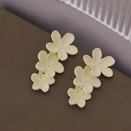 MYKI Gold-Plated Floral Drop Earrings-image-85