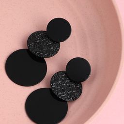 SOHI Circular Drop Earrings image 2
