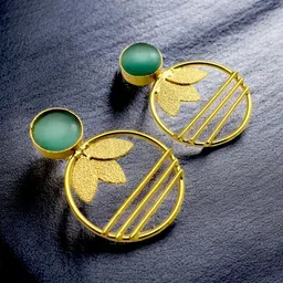TISHUL JEWELS Contemporary Drop Earrings-45