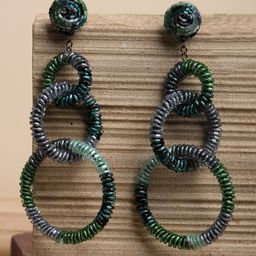XPNSV Spiral Drop Earrings-58