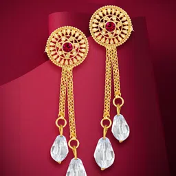 Vighnaharta Contemporary Drop Earrings-41