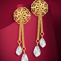 Vighnaharta Contemporary Drop Earrings-23