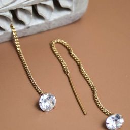 DressBerry Contemporary Drop Earrings-55